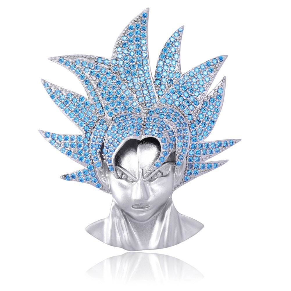 Super Saiyan Monkey King Pendant 14K - ICECI