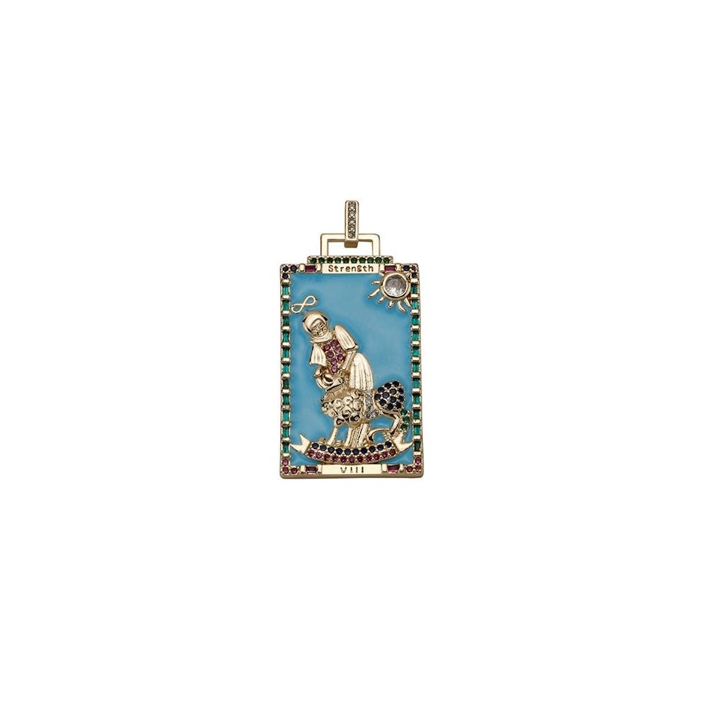 Tarot Cards Pendant 14K - ICECI