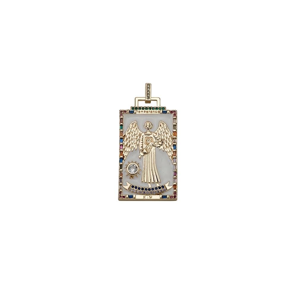 Tarot Cards Pendant 14K - ICECI