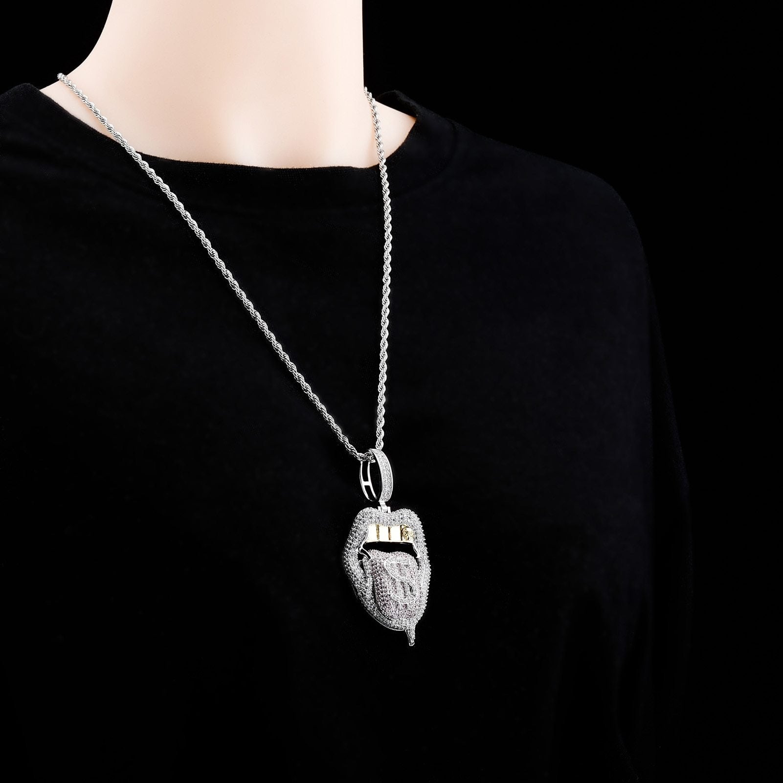 TASTE OF DOLLAR PENDANT 14K - ICECI