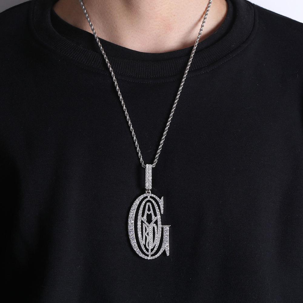 THANK YOU GOD ALWAYS G PENDANT 14K - ICECI