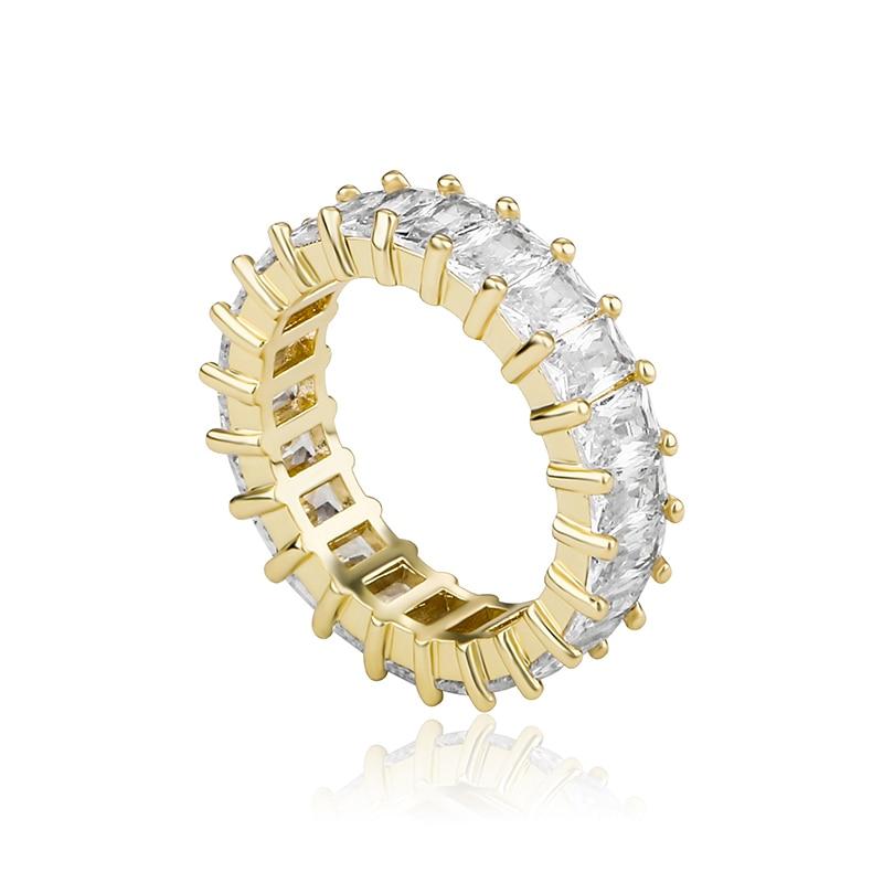 THORN BAGUETTE RING 14K - ICECI