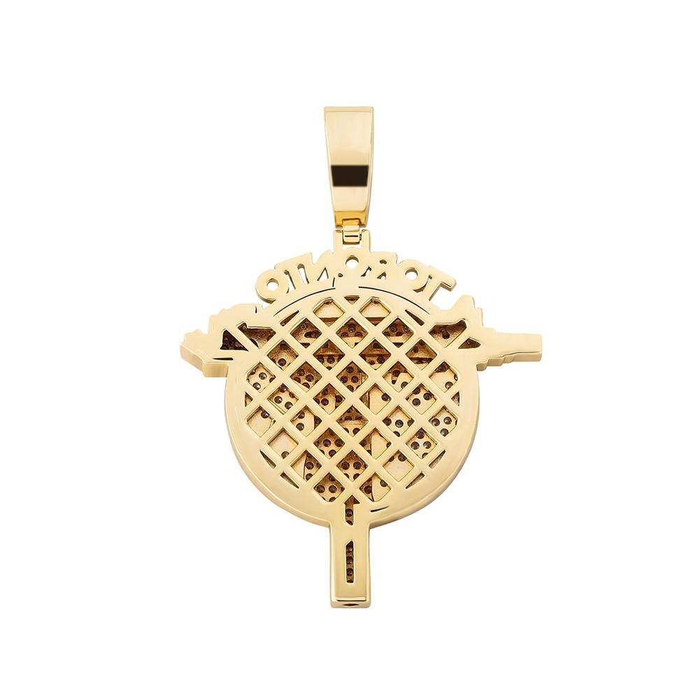 TORONTO UZI PENDANT 14K - ICECI
