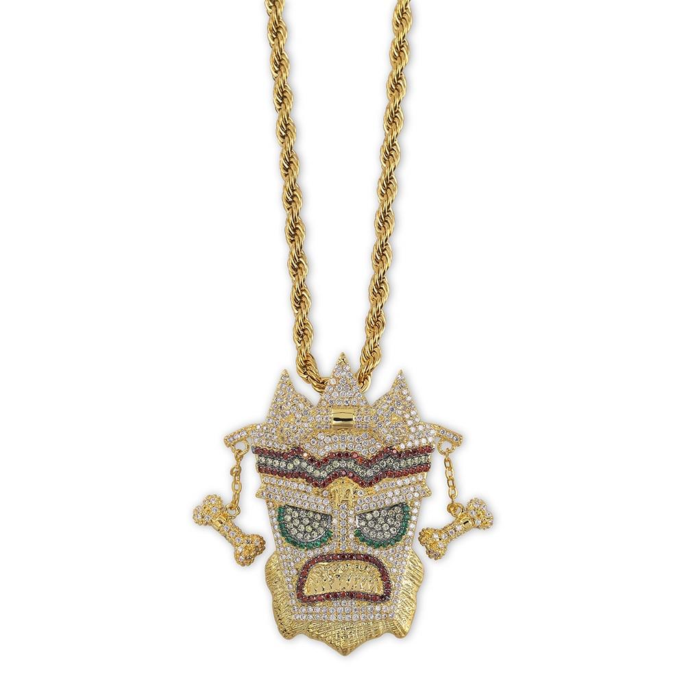 UKA UKA MASK PENDANT 14K - ICECI