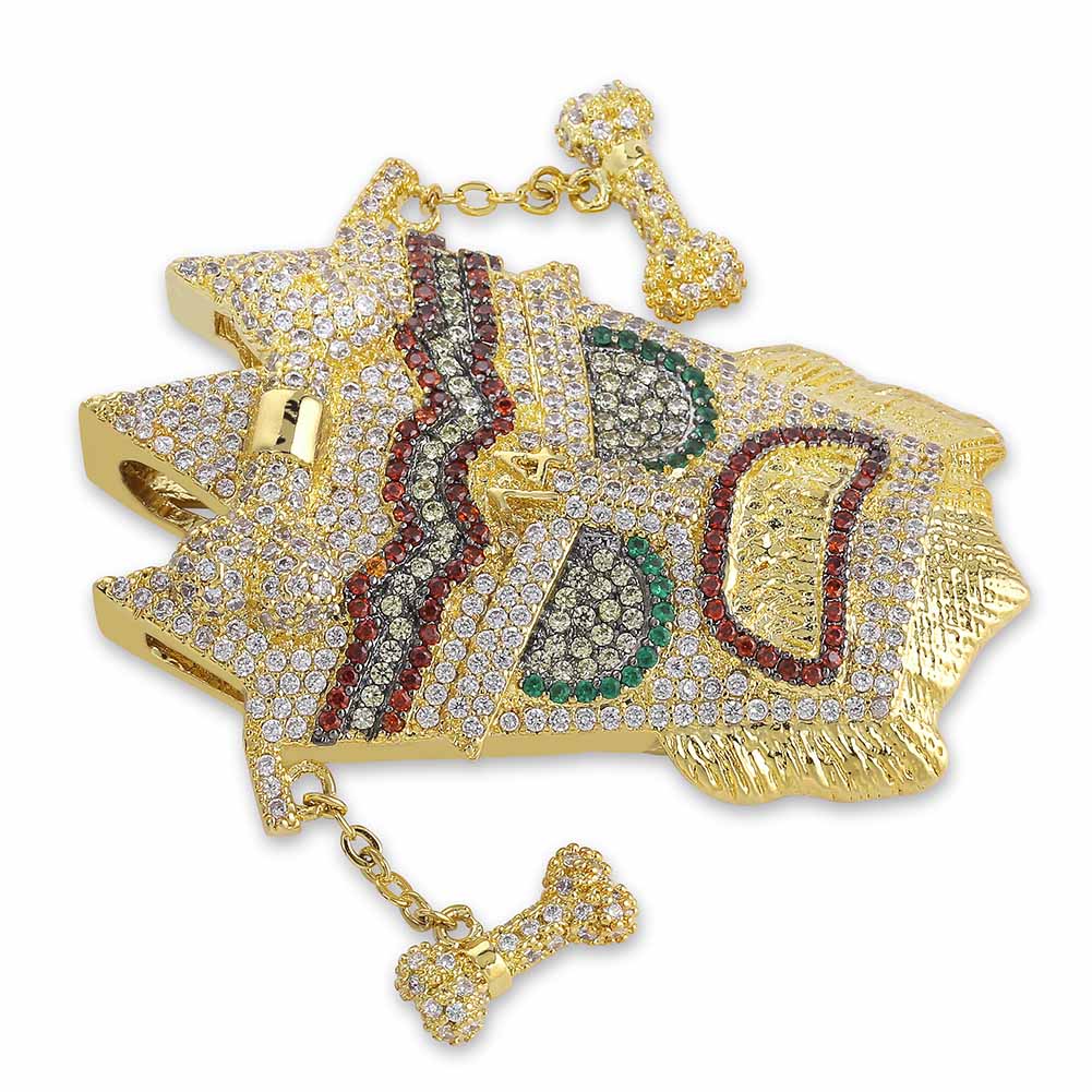 UKA UKA MASK PENDANT 14K - ICECI
