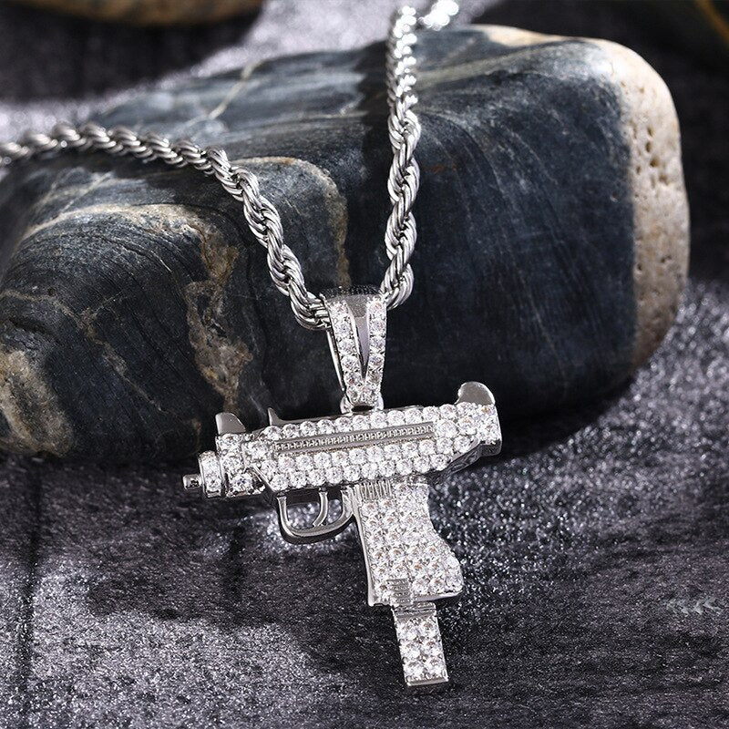 Uzi Pendant 18K - ICECI