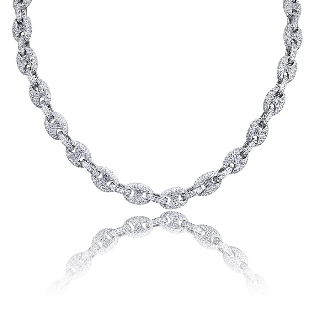 12MM GUCCI LINK CHAIN 18K - ICECI