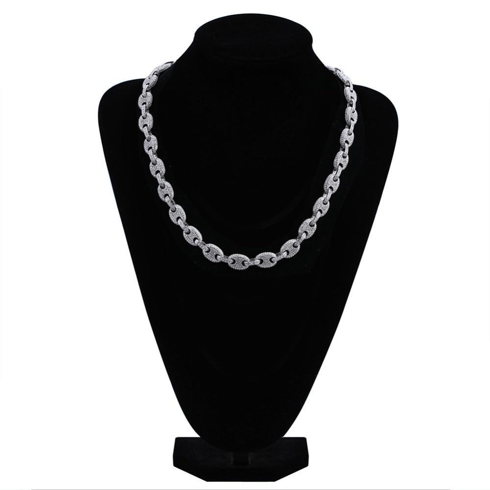 12MM GUCCI LINK CHAIN 18K - ICECI