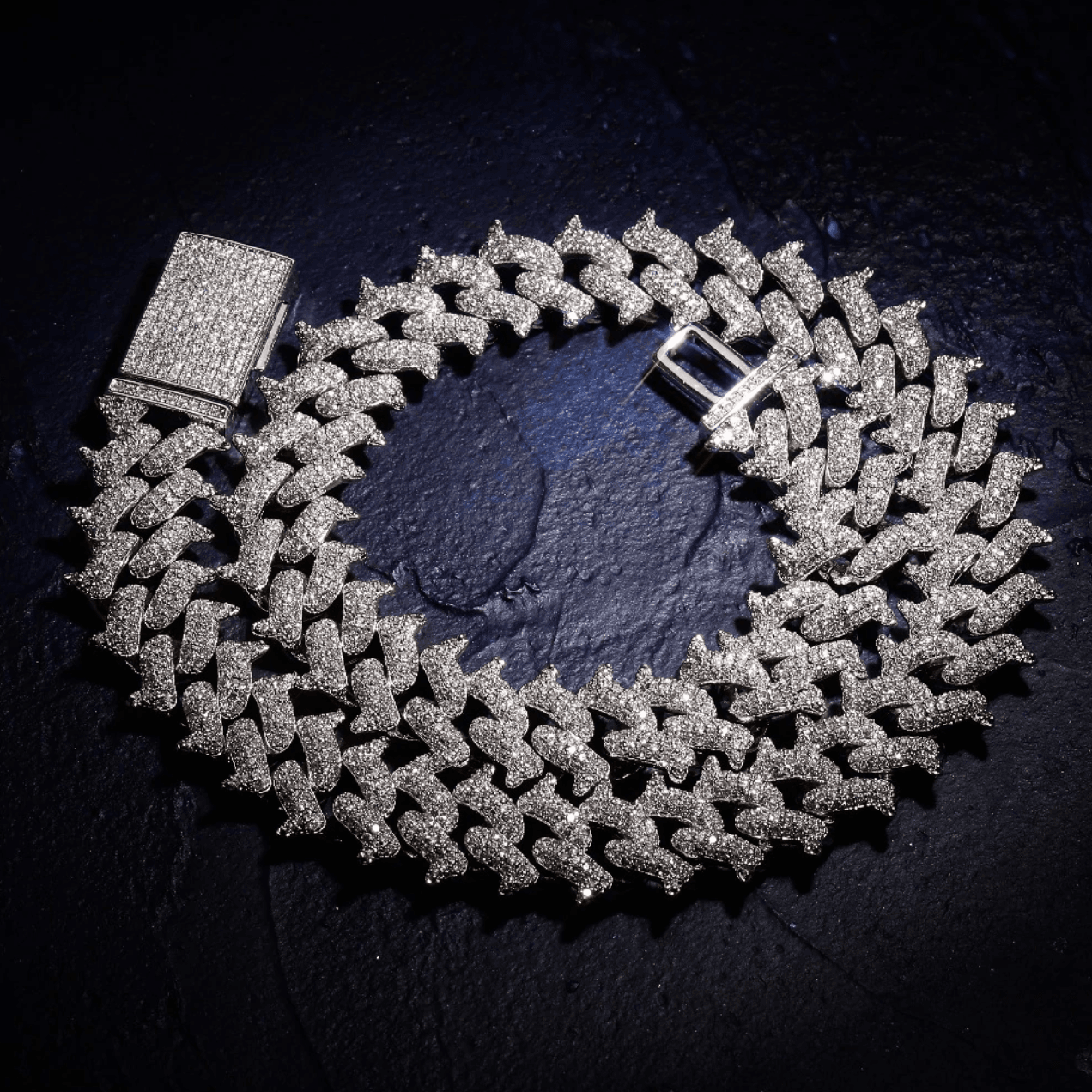 14MM THORN CUBAN LINK CHAIN 18K - ICECI