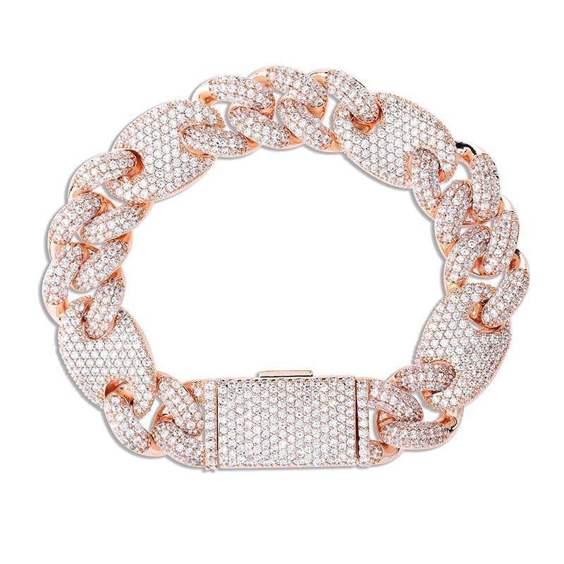 16MM CUBAN G-LINK BRACELET 18K - ICECI