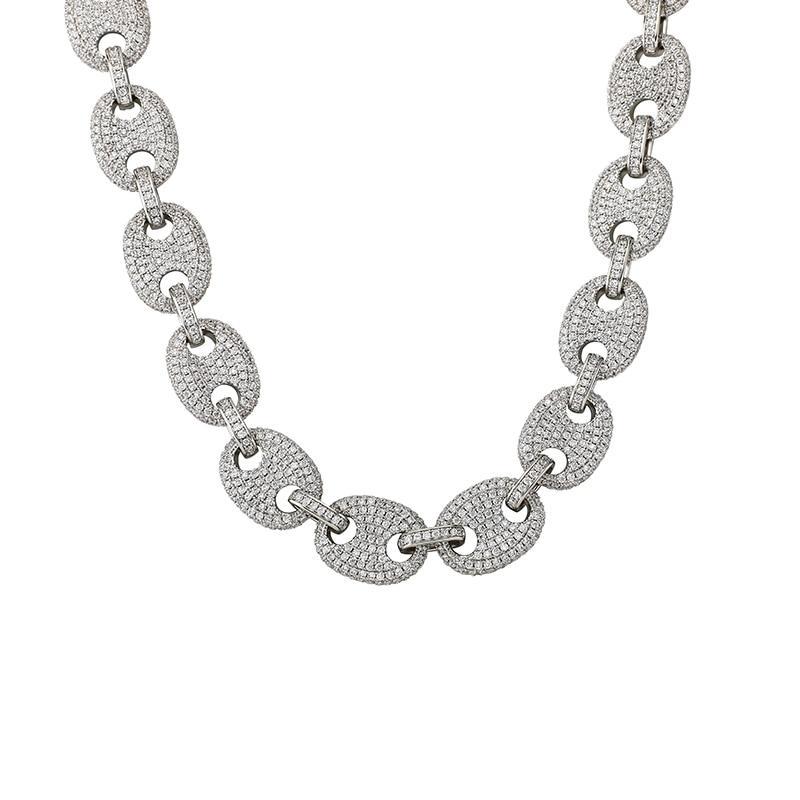 17mm Gucci Link Chain 14K - ICECI