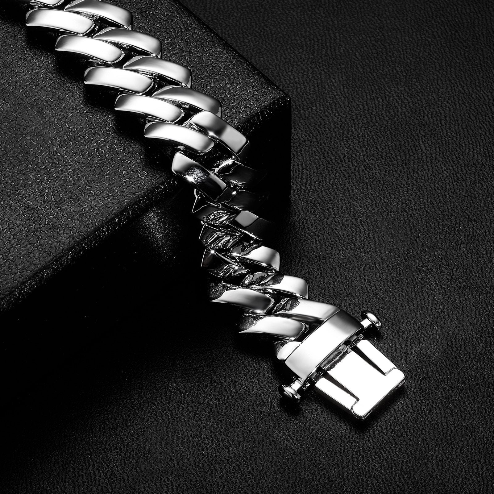 18MM PRONG LINK BRACELET 14K - ICECI