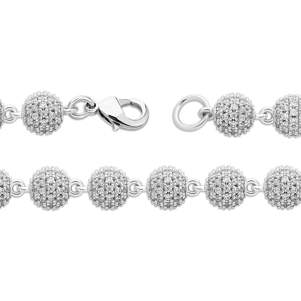 6MM / 8MM ICY BALL BRACELET 14K - ICECI