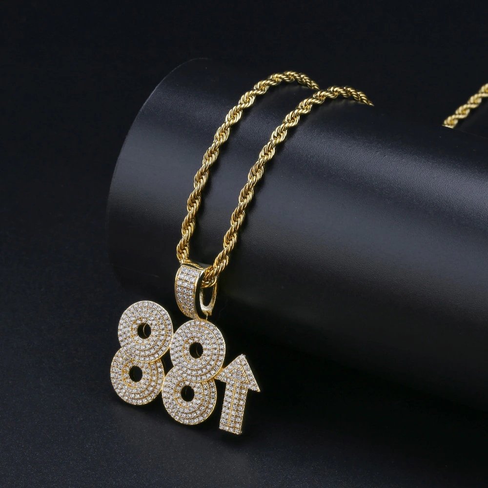88 Rising Pendant 18K - ICECI