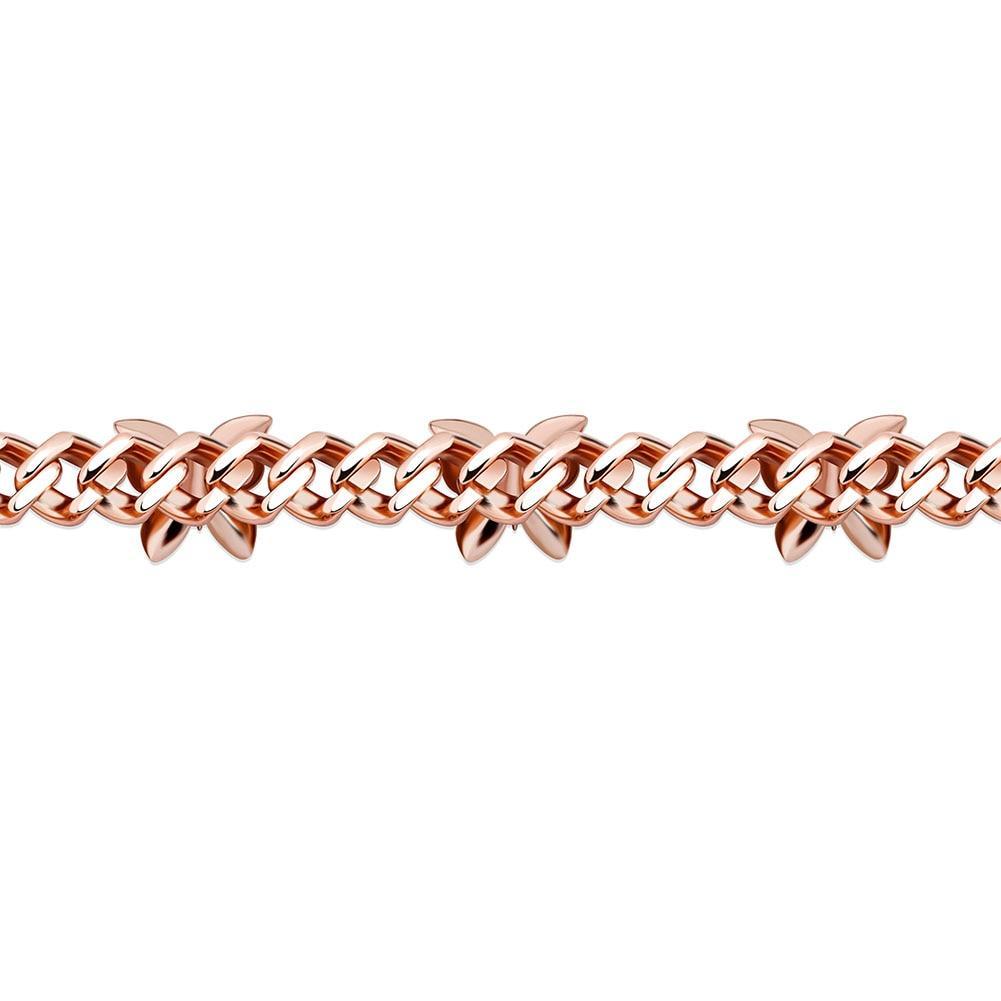 8MM BUTTERFLY CUBAN BRACELET 14K - ICECI