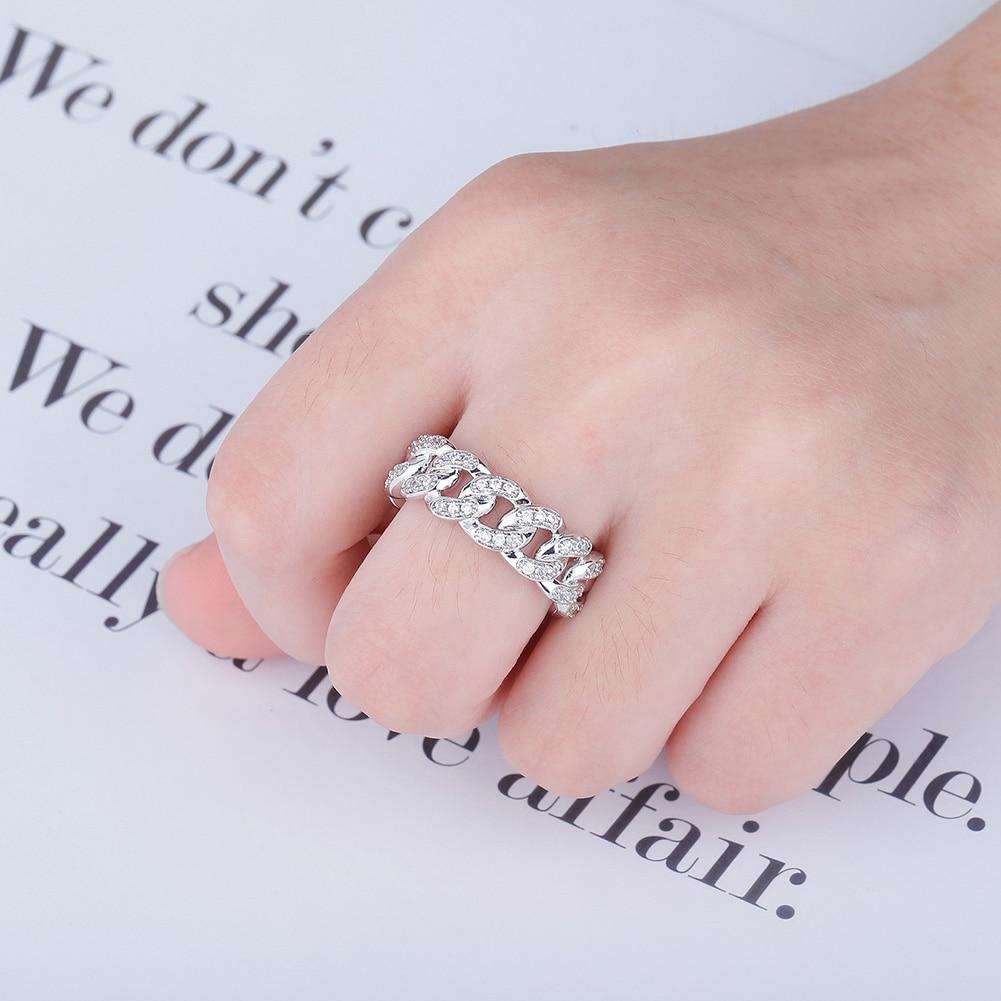 8MM CUBAN RING 14K - ICECI