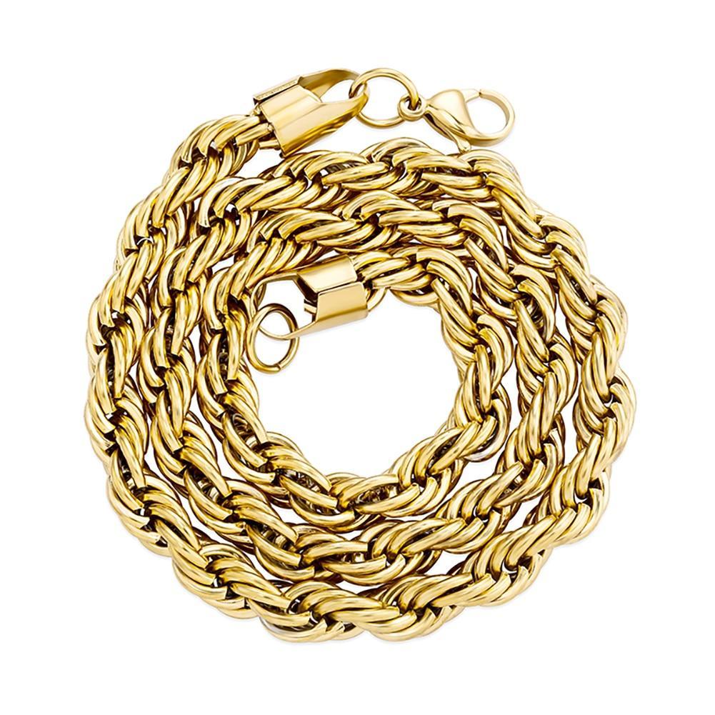8MM ROPE CHAIN 14K - ICECI