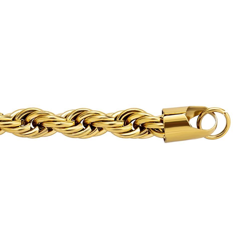 8MM ROPE CHAIN 14K - ICECI