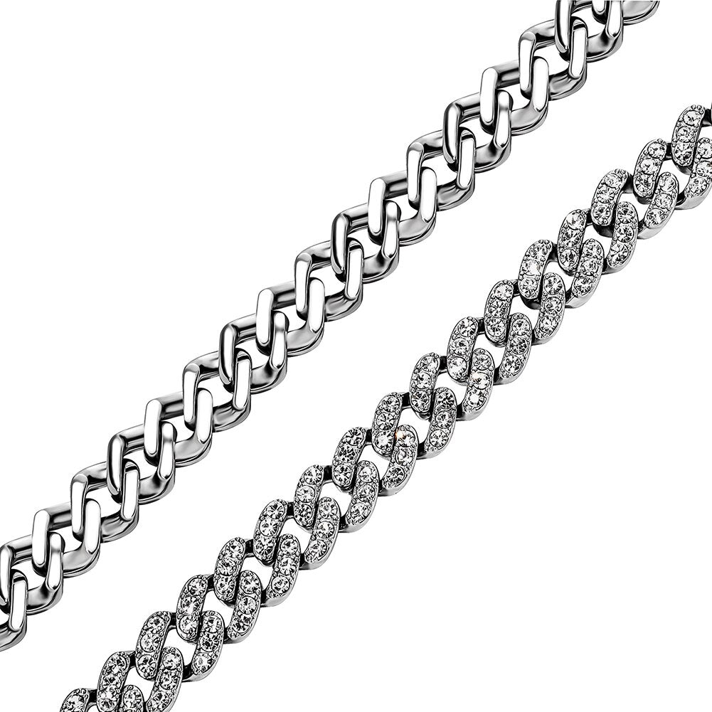 9mm Iced Cuban Chain 14K - ICECI