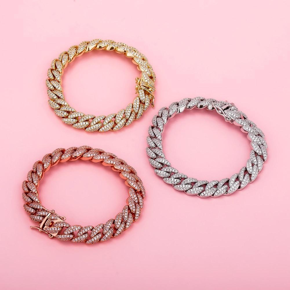 9MM ICY CUBAN LINK BRACELET 14K - ICECI