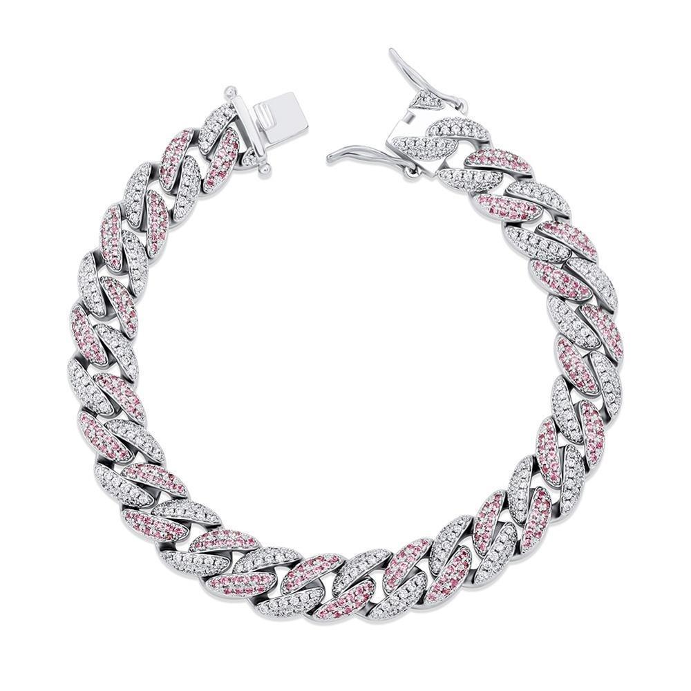 9MM ICY CUBAN LINK BRACELET 14K - ICECI