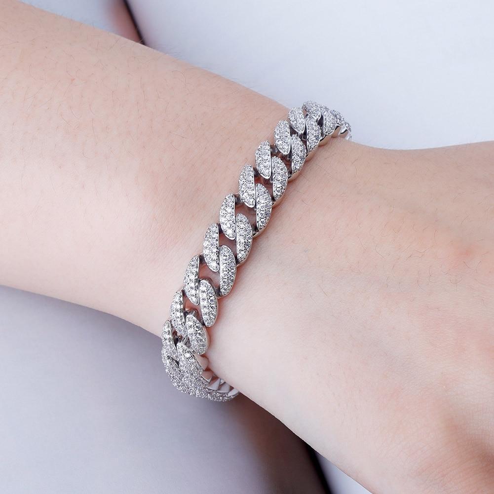 9MM ICY CUBAN LINK BRACELET 14K - ICECI