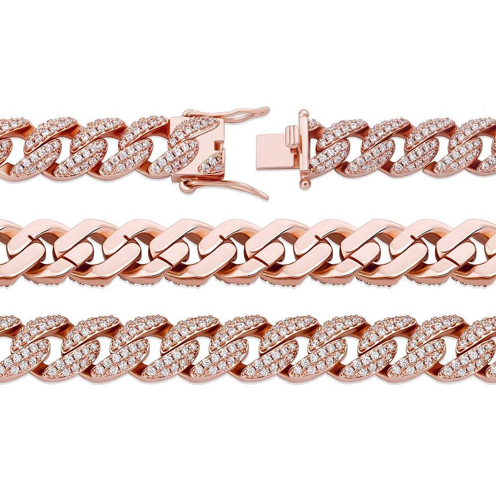 9MM ICY CUBAN LINK BRACELET 14K - ICECI