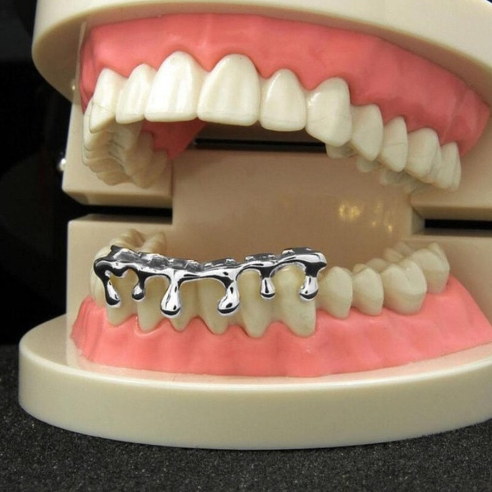 Bottom Drip Grillz 14K
