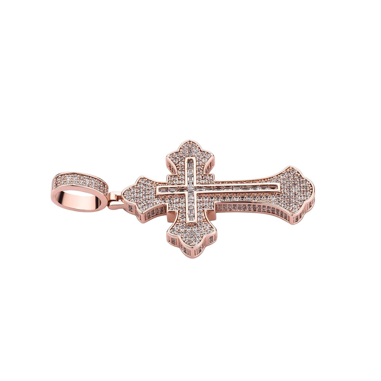 APOSTLES CROSS PENDANT 14K - ICECI