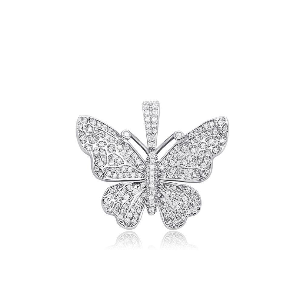 BABY BUTTERFLY PENDANT 14K - ICECI