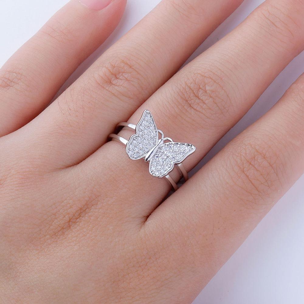 BABY BUTTERFLY RING 14K - ICECI