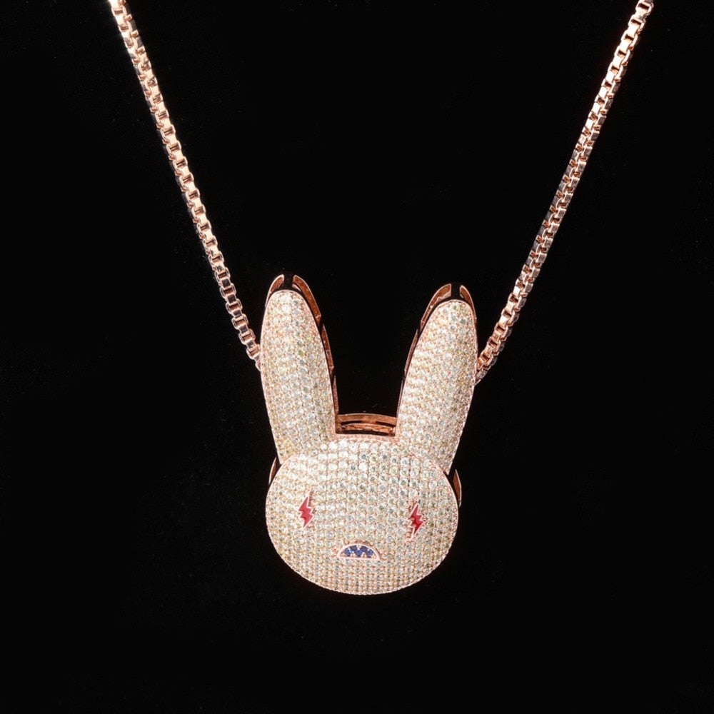 Bad Bunny Pendant 18K - ICECI
