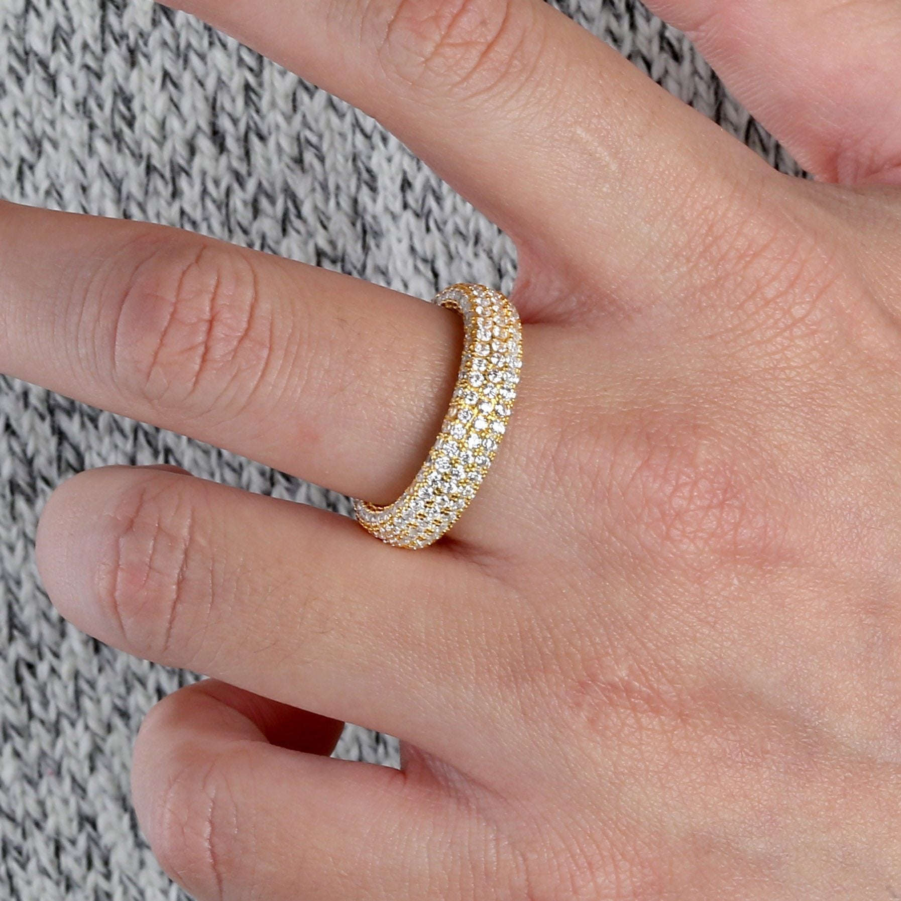 BLIZZARD RING 14K X STERLING SILVER - ICECI