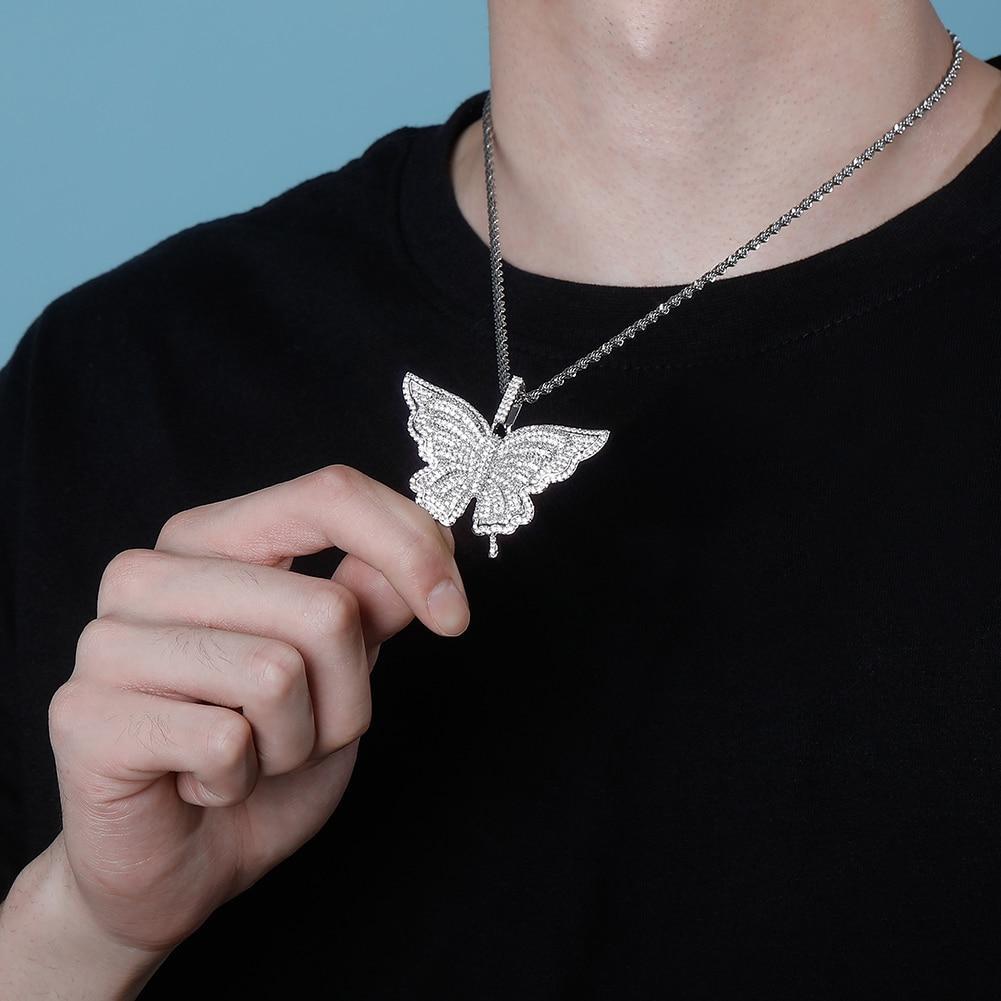 BLOSSOM BUTTERFLY PENDANT 14K - ICECI