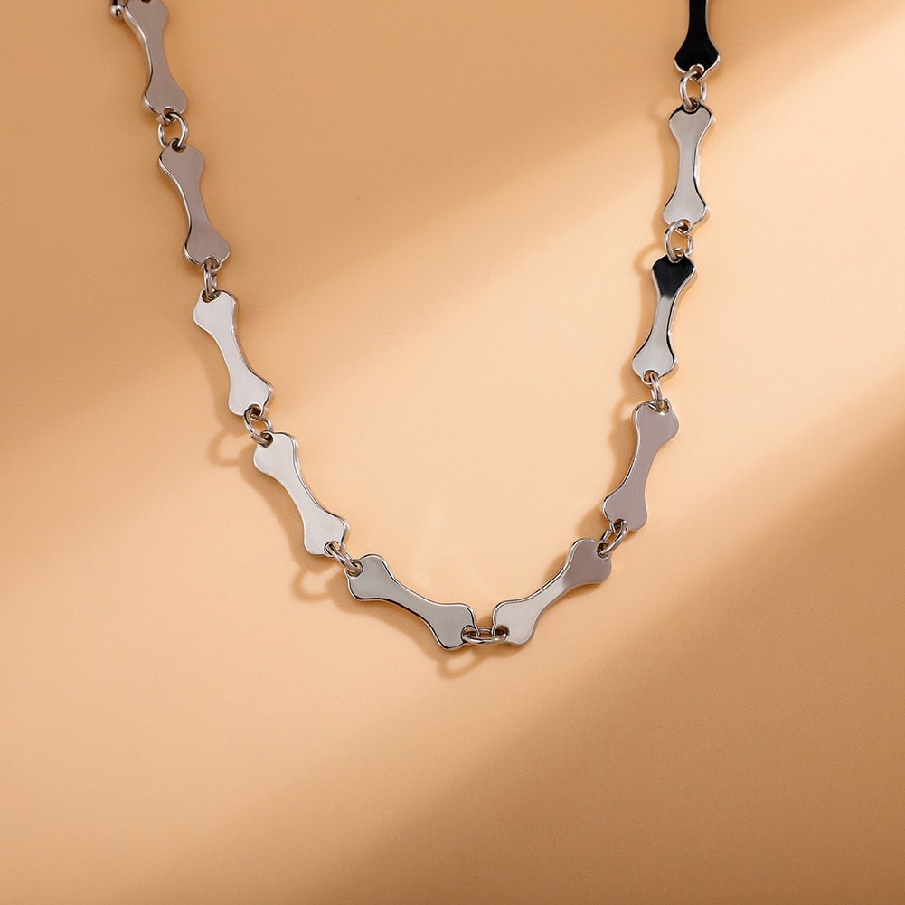 Bone Choker Necklace 14K - ICECI