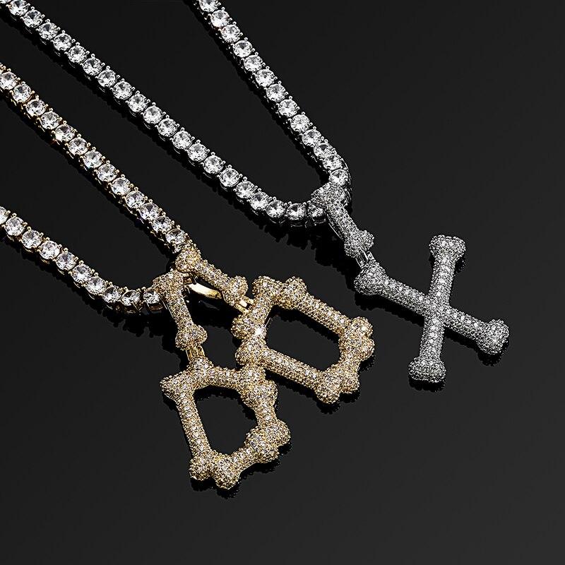 Bone Letter Pendant 14K - ICECI