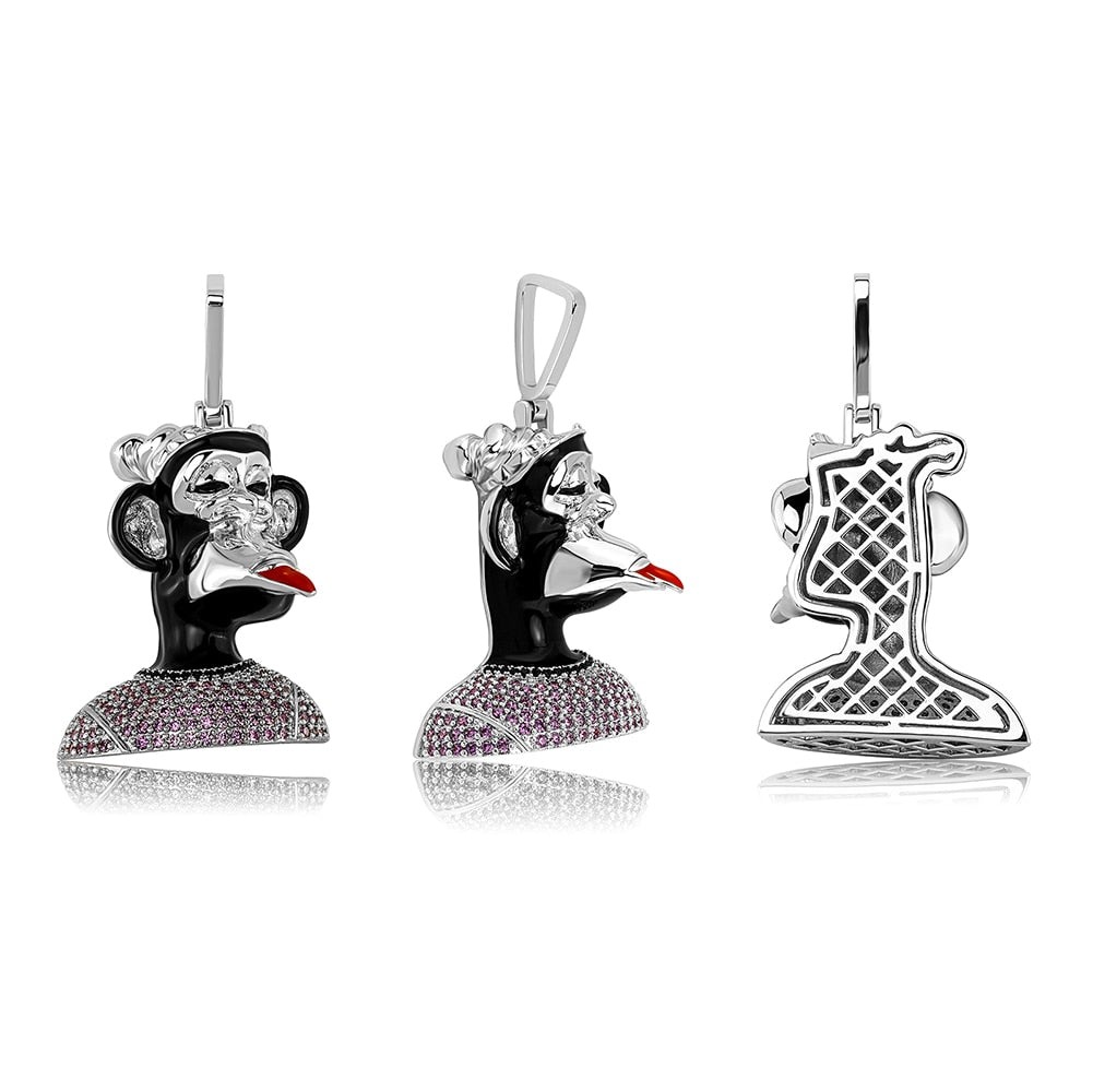 Bored Ape NFT V3 Pendant 14K - ICECI