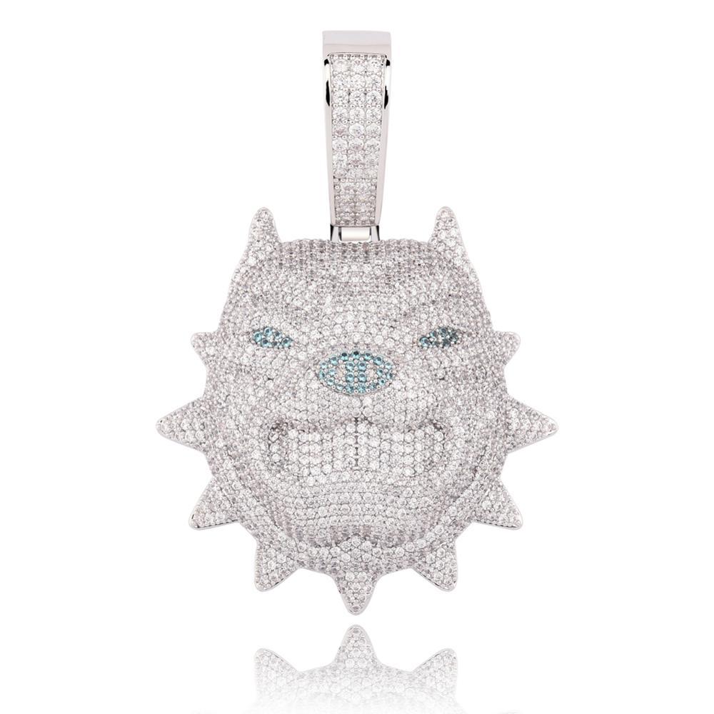 BULLY DOG PENDANT 14K - ICECI
