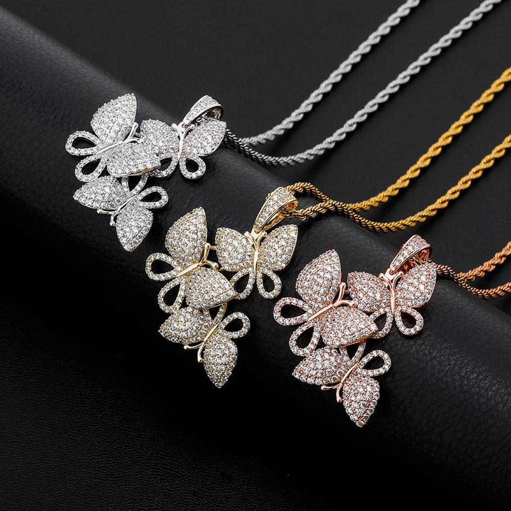 BUTTERFLY EFFECT PENDANT 14K - ICECI