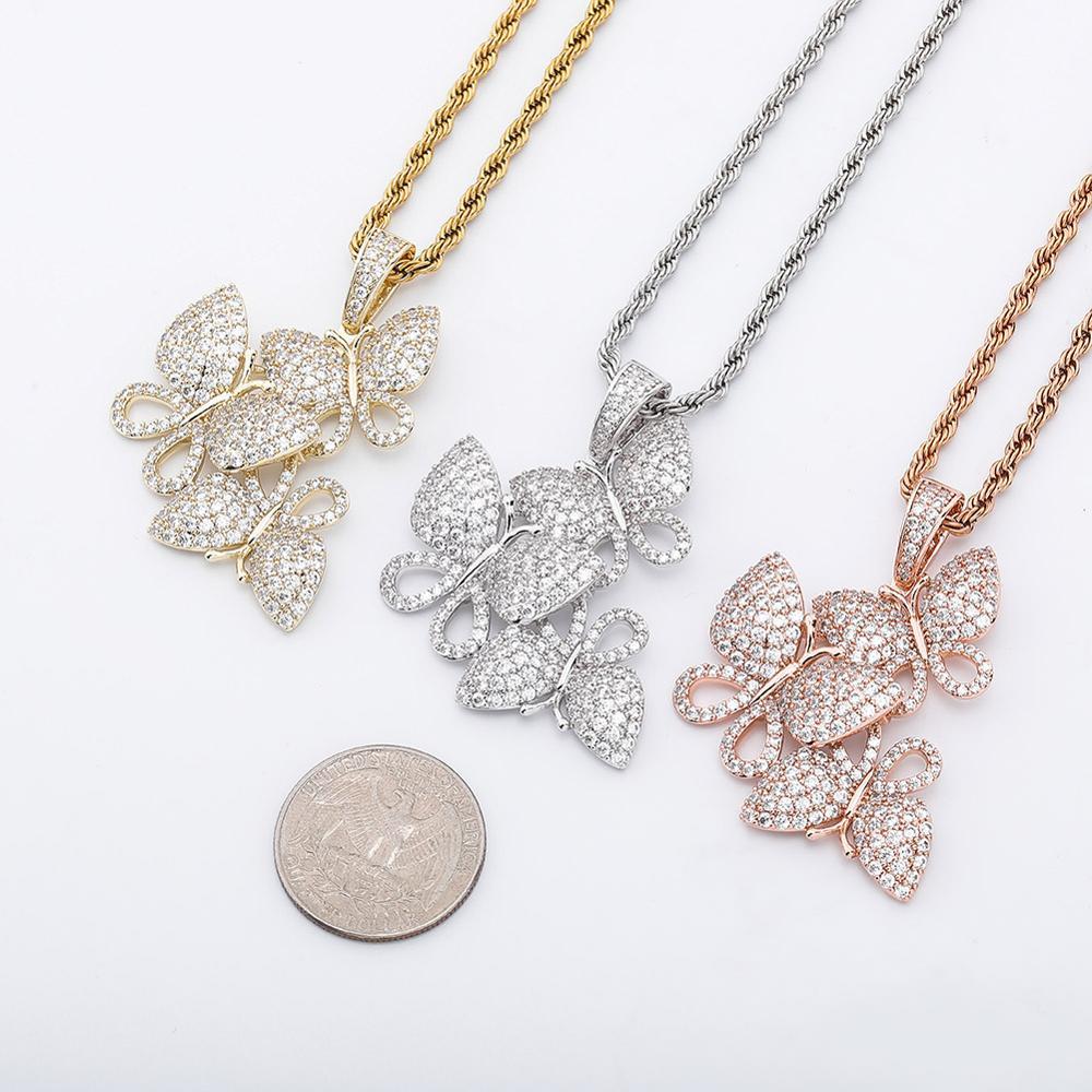 BUTTERFLY EFFECT PENDANT 14K - ICECI