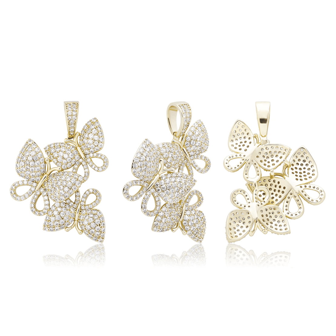 BUTTERFLY EFFECT PENDANT 14K - ICECI