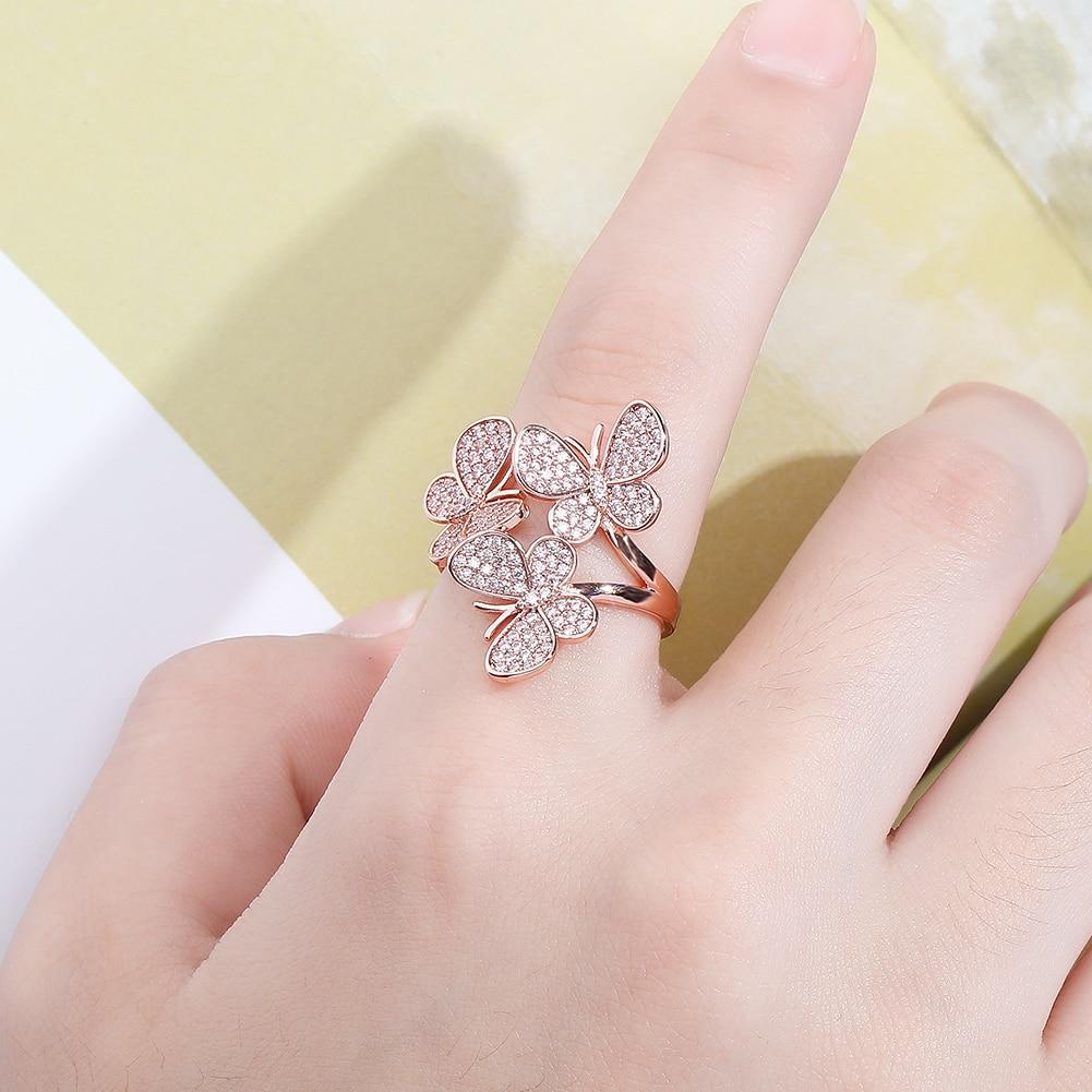 BUTTERFLY EFFECT RING 14K - ICECI