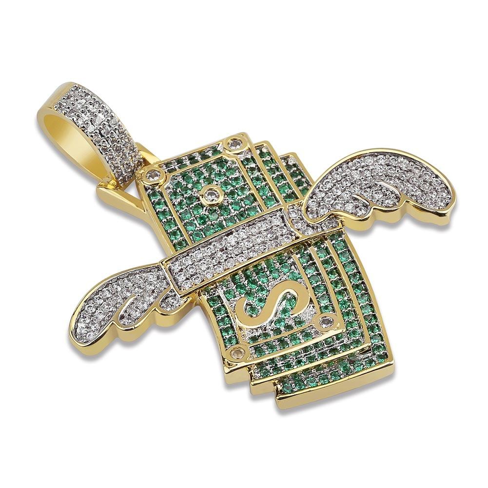 CASH ANGEL PENDANT 18K - ICECI