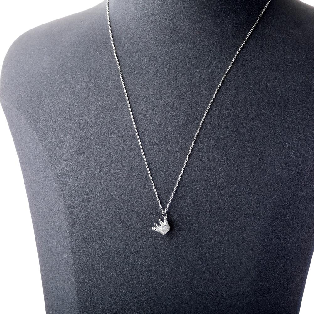 CROWN PENDANT 14K X STERLING SILVER - ICECI
