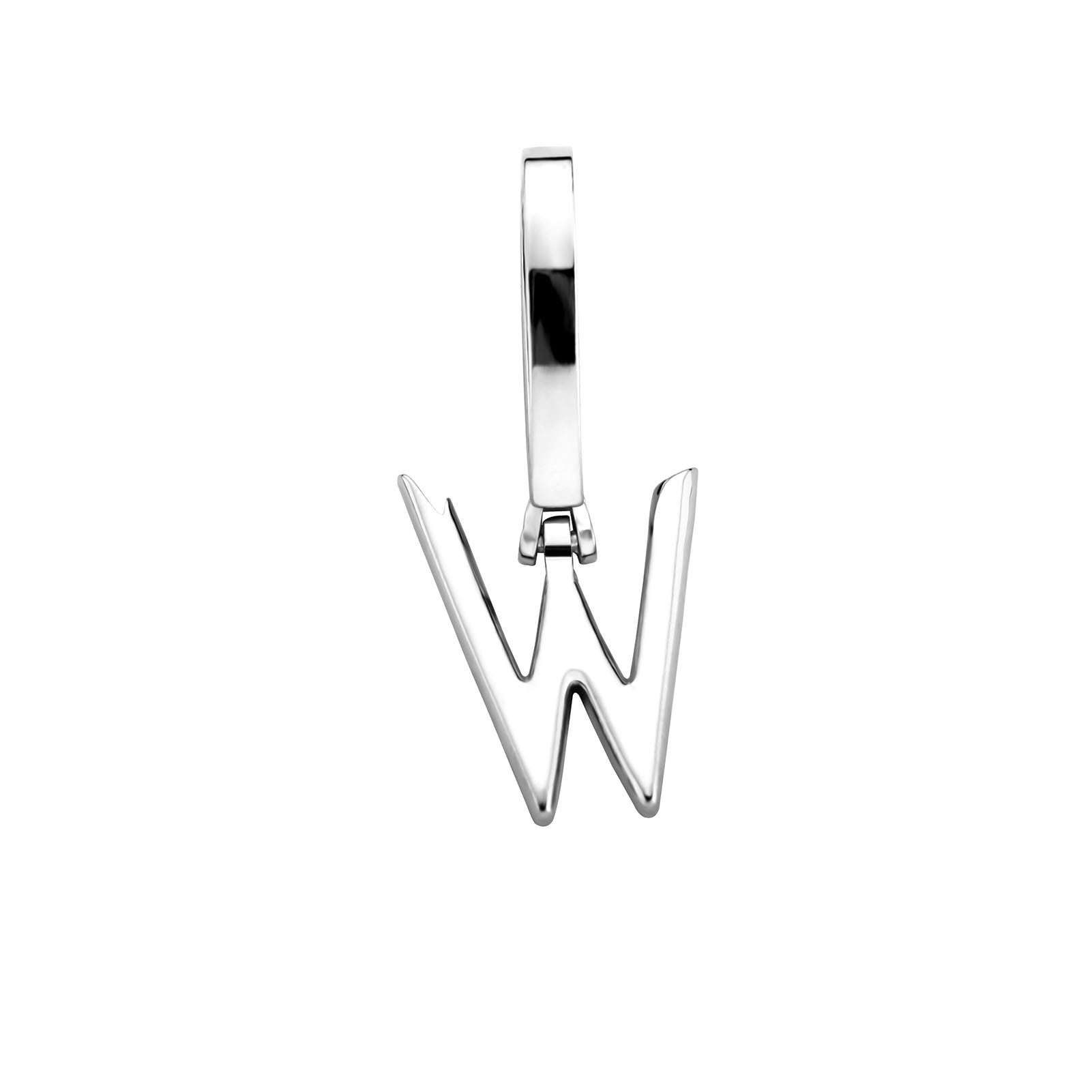 CUSTOM NEW BRUSH LETTER PENDANT 14K - ICECI