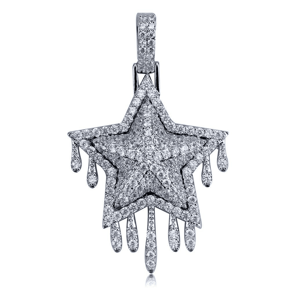 DRIP STAR PENDANT 18K - ICECI