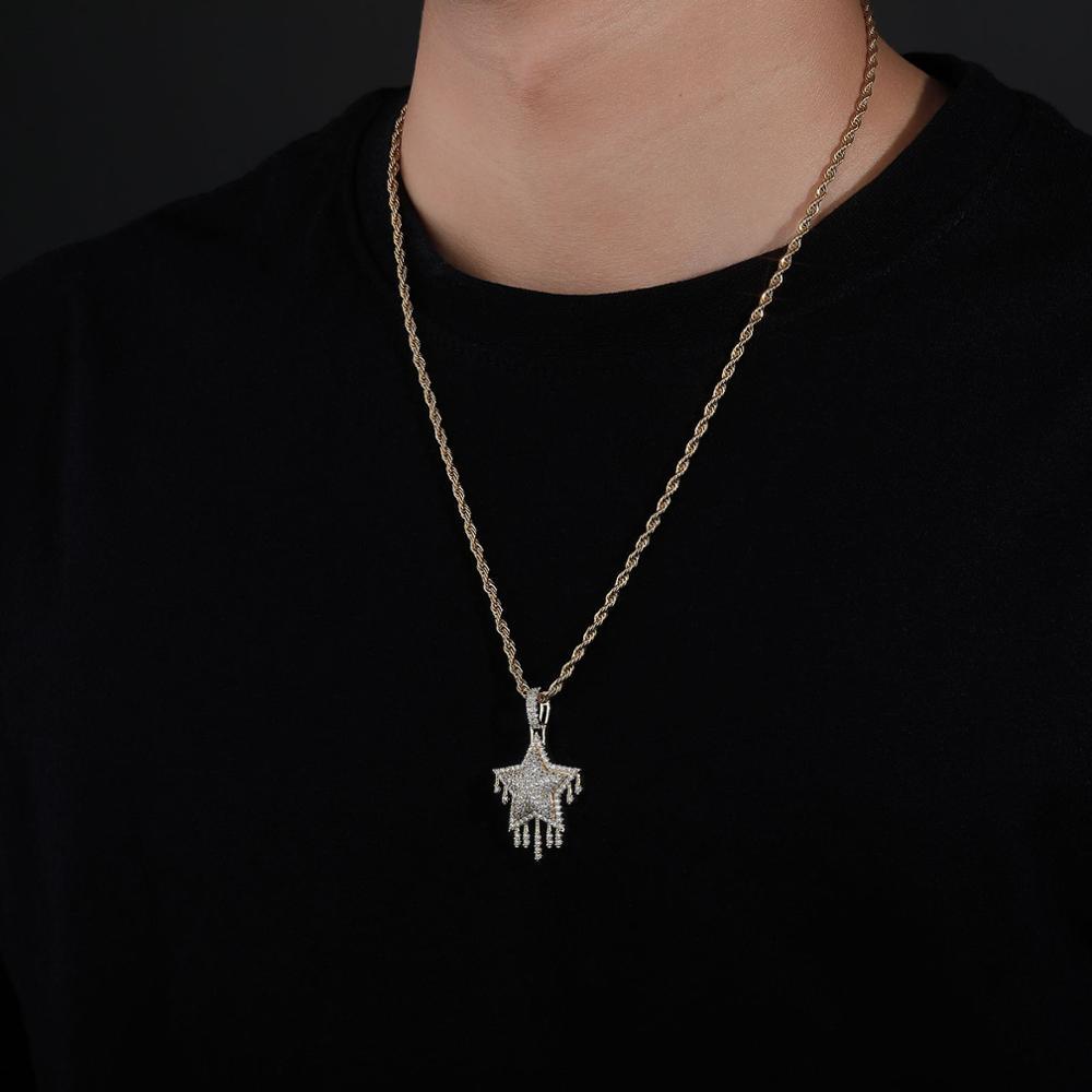 DRIP STAR PENDANT 18K - ICECI