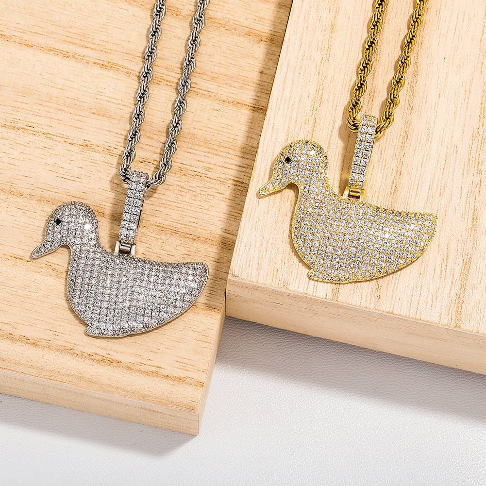 Duck Pendant 14K - ICECI