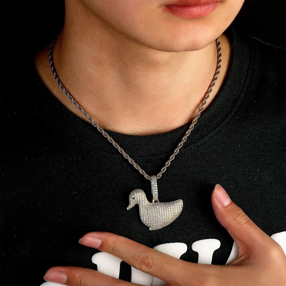 Duck Pendant 14K - ICECI