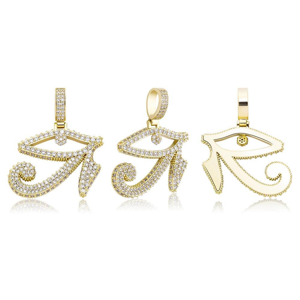 EYE OF HORUS PENDANT 14K - ICECI
